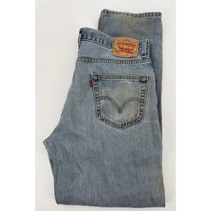 Vintage Levis 550 Jeans Mens 36x32 Blue Relaxed Fit Light Wash‎ Fade Denim Pants